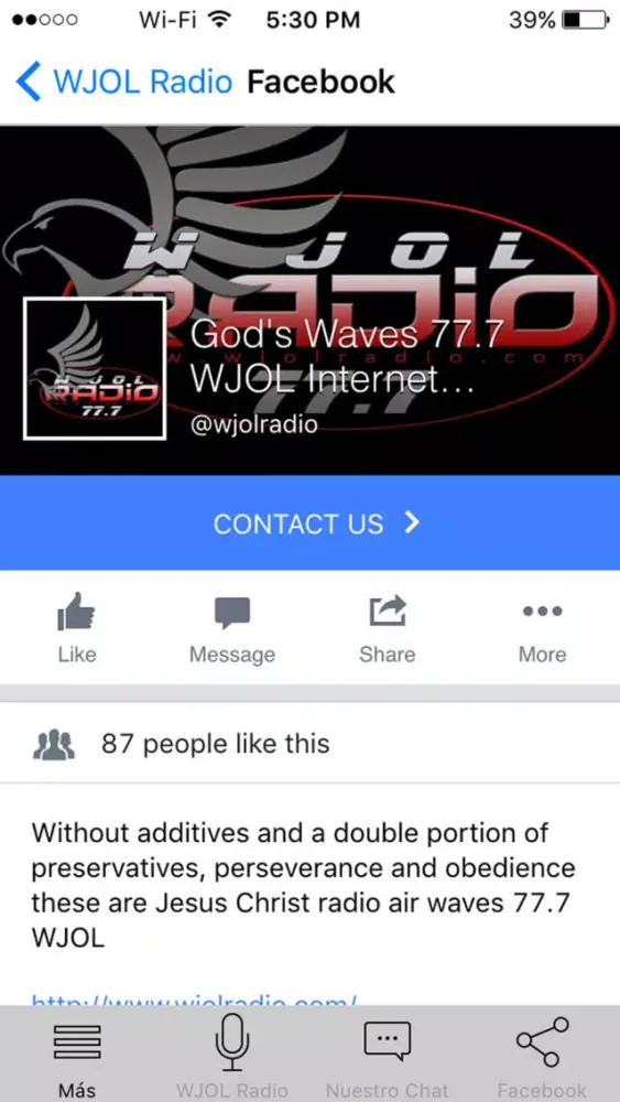 Capturas de pantalla de WJOL Radio