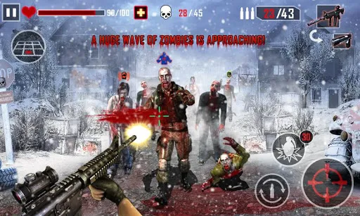 Capturas de tela do Zombie Killing: Call of Killer