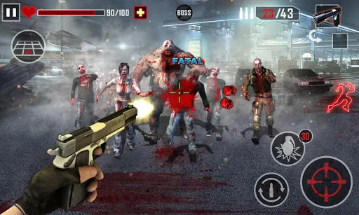 Capturas de tela do Zombie Killing: Call of Killer