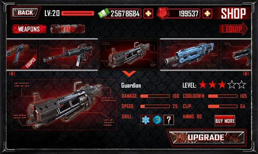 Capturas de tela do Zombie Killing: Call of Killer