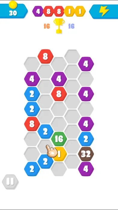 Hexic 2048 Match 3 Blast スクリーンショット