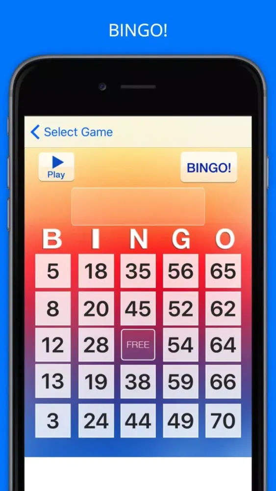 Ảnh chụp màn hình của MeBingo