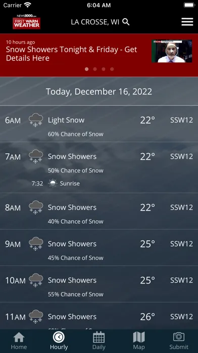 News 8000 First Warn Weather 스크린샷