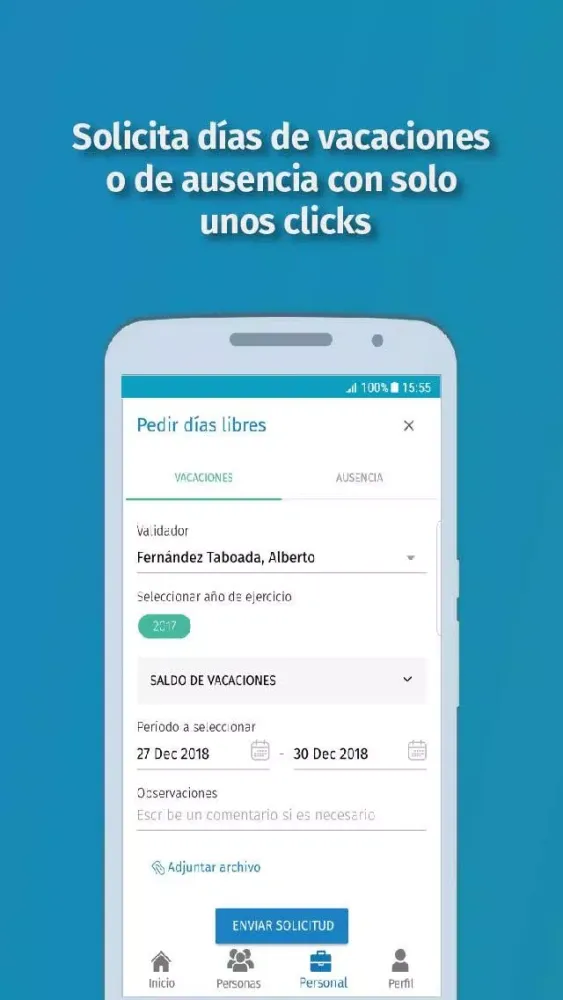 Portal Empleado应用截图