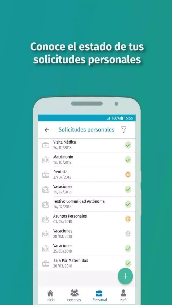 Portal Empleado应用截图