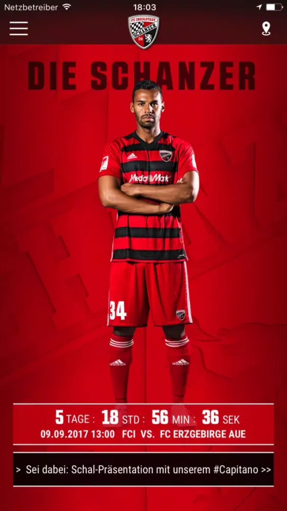 Captures d'écran de FC Ingolstadt 04