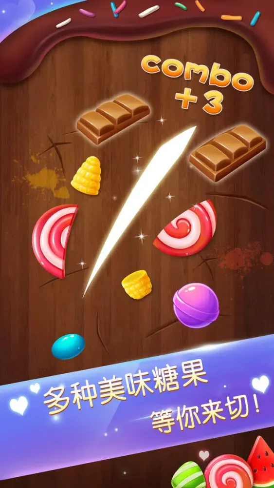 Captures d'écran de Candy Slash - Slice Cut All Fly Sweets