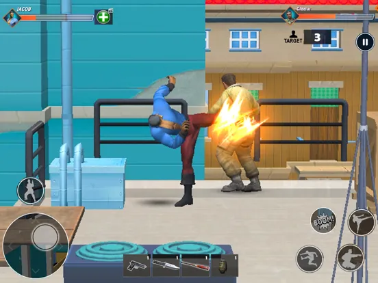 Gangster Hero Fighting Games iPad  Screenshots