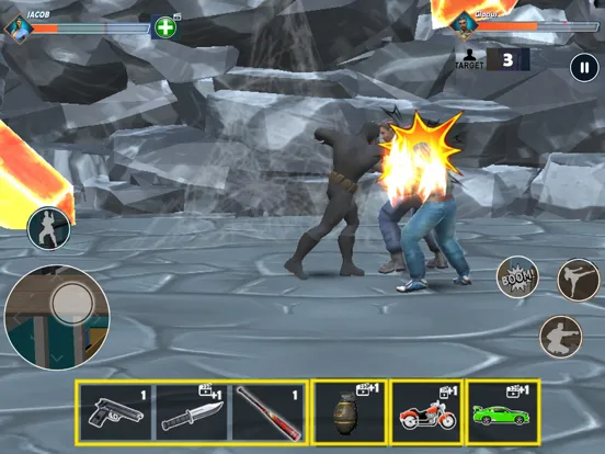 Gangster Hero Fighting Games iPad  Screenshots
