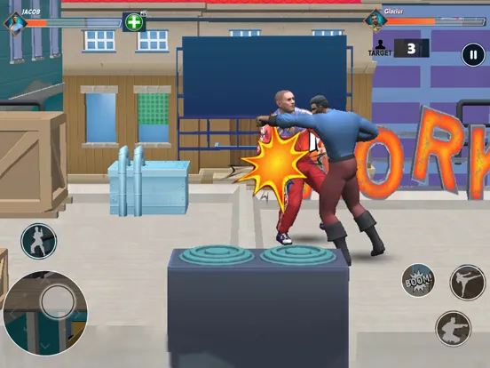 Gangster Hero Fighting Games iPad  Screenshots