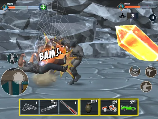 Gangster Hero Fighting Games iPad  Screenshots