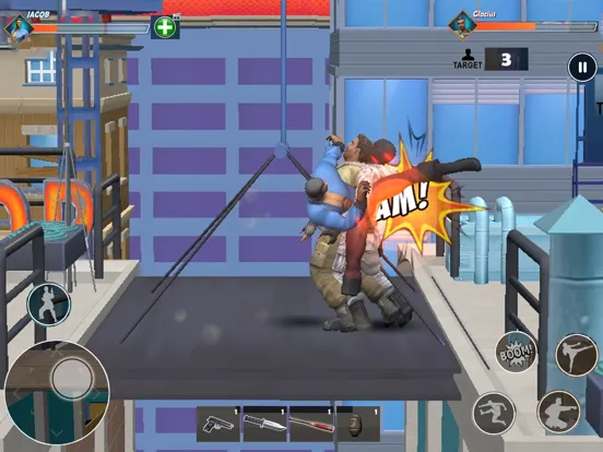 Gangster Hero Fighting Games iPad  Screenshots