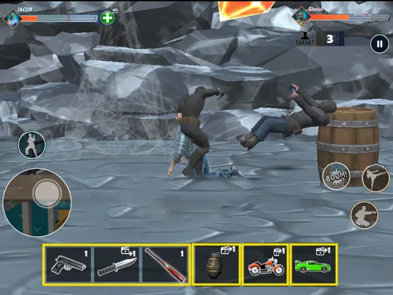 Gangster Hero Fighting Games iPad  Screenshots