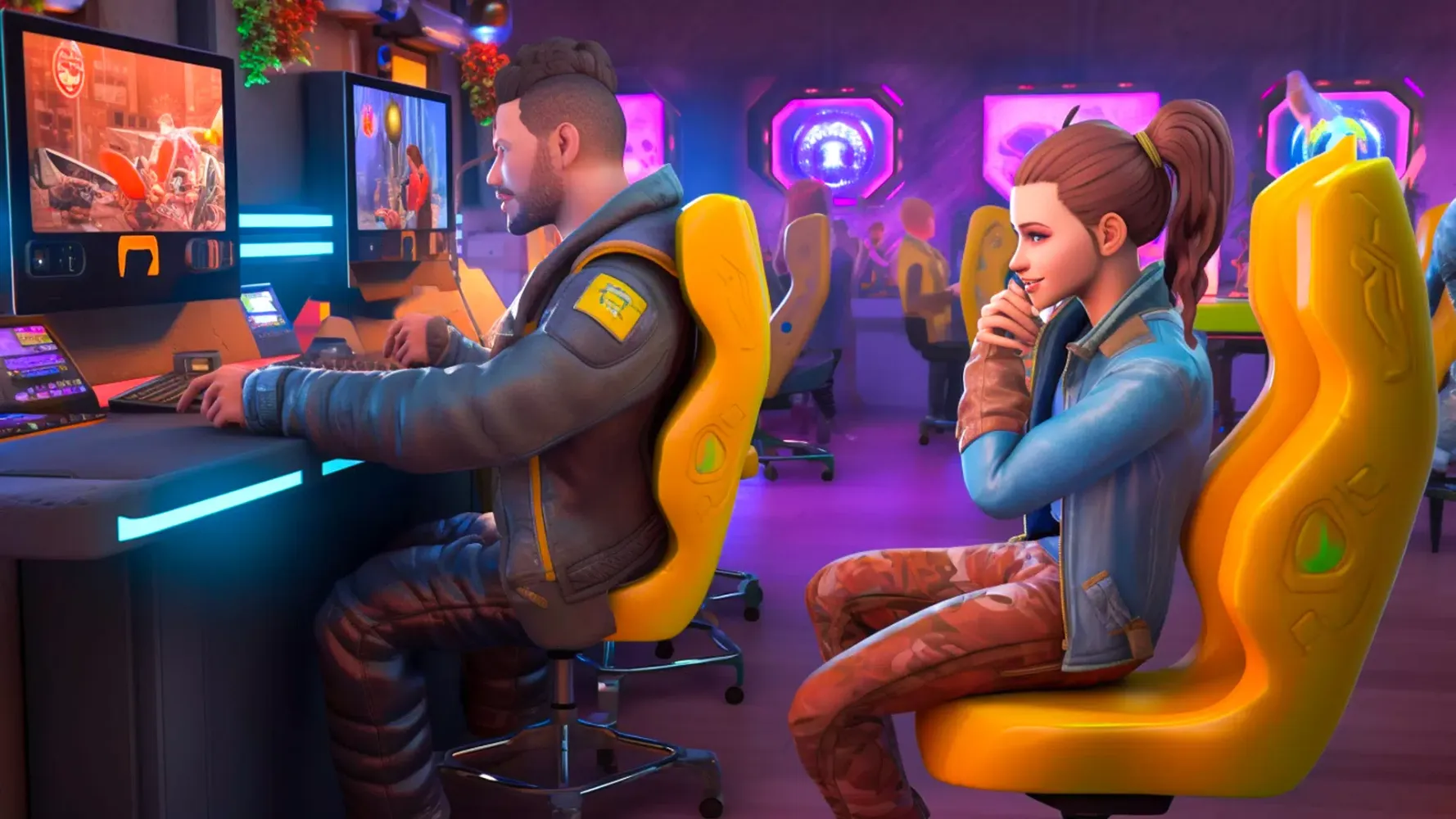 تصاویر Gaming cafe