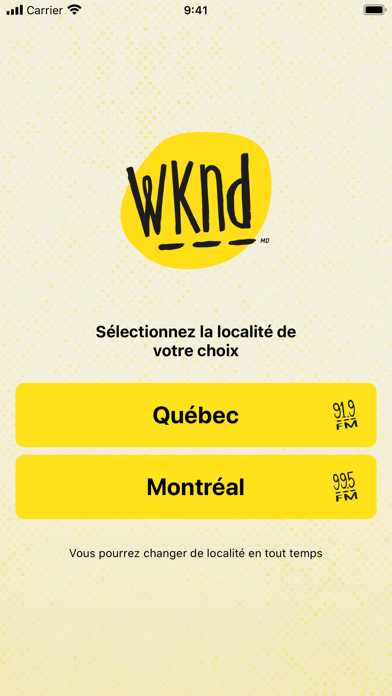 WKND 스크린샷