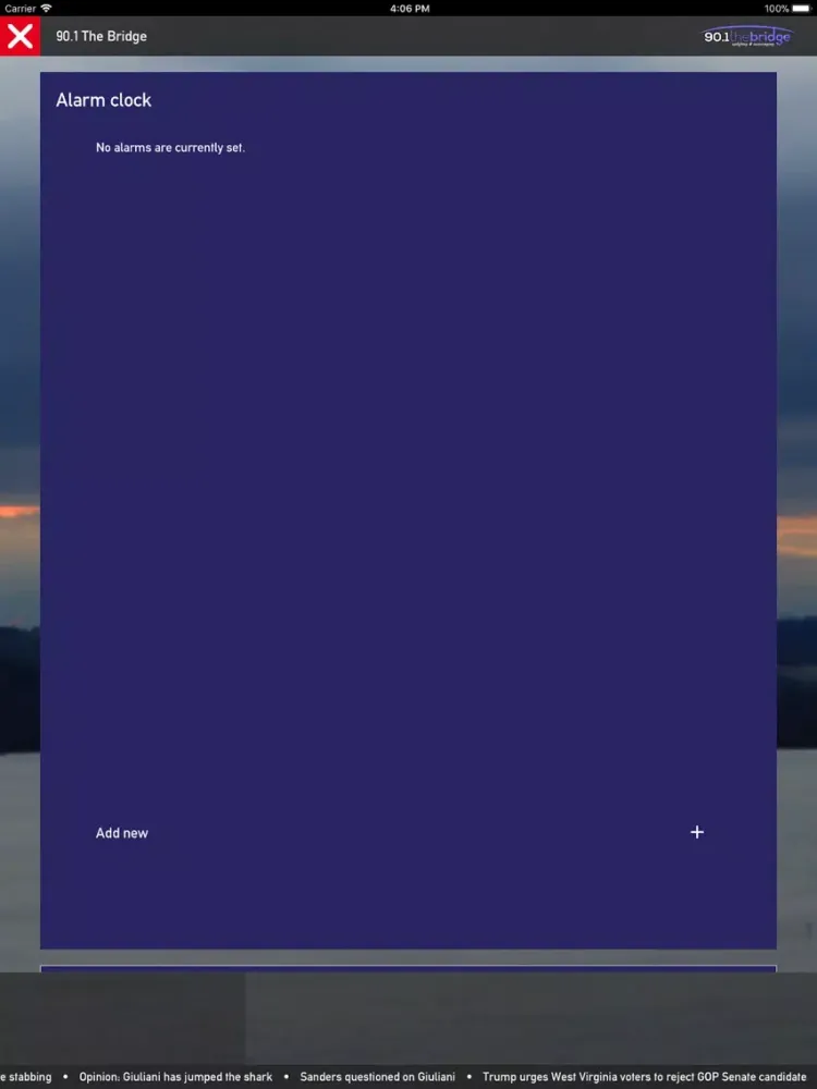 90.1 The Bridge iPad  スクリーンショット