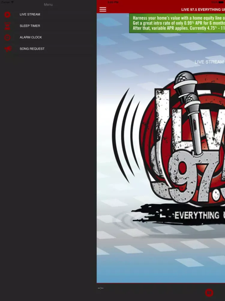 LIVE 97.5 EVERYTHING URBAN!!!! iPad 應用截圖
