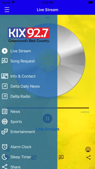KIX 92.7 Greenwood应用截图