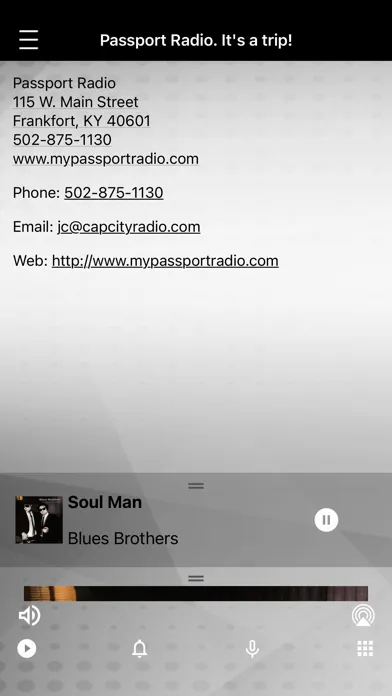 Passport Radio KY 스크린샷