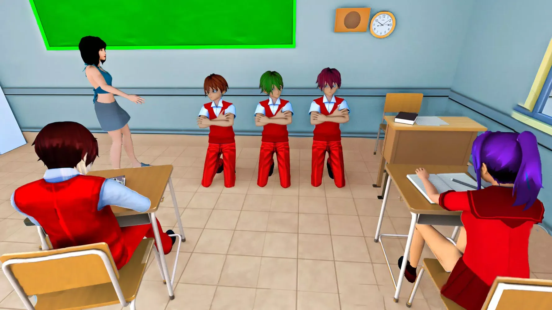 Anime TopGirl High School Life Screenshots