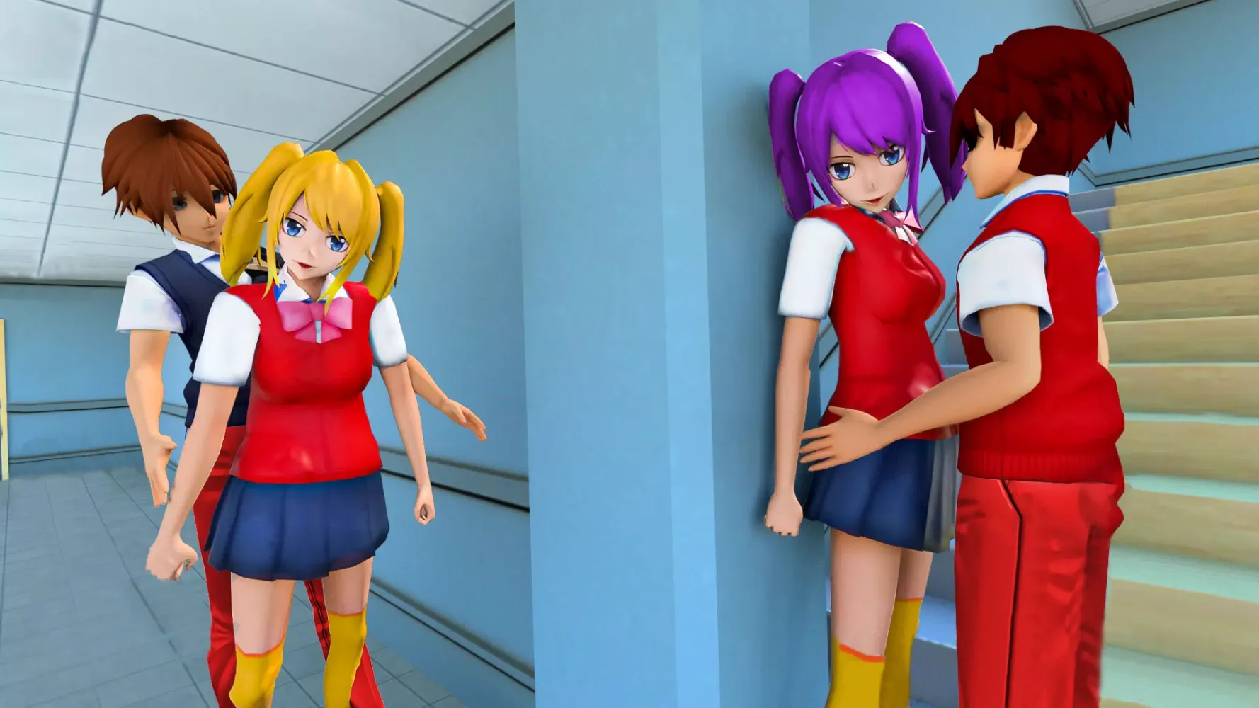 Anime TopGirl High School Life Screenshots