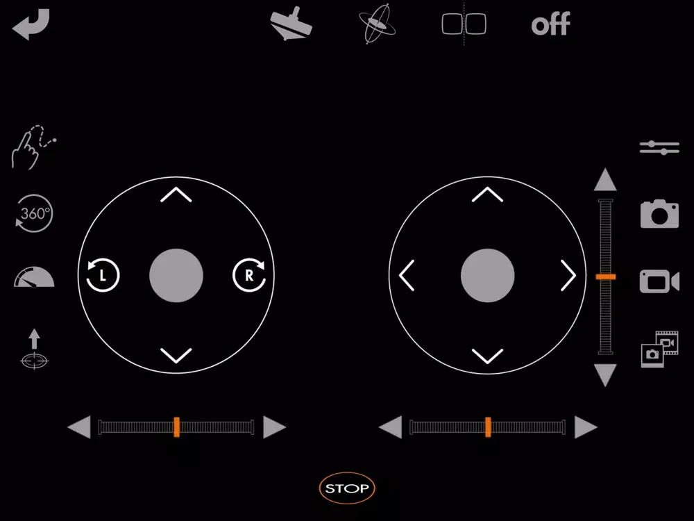 Tangkapan layar VR DRONE AUTOFLIGHT iPad 