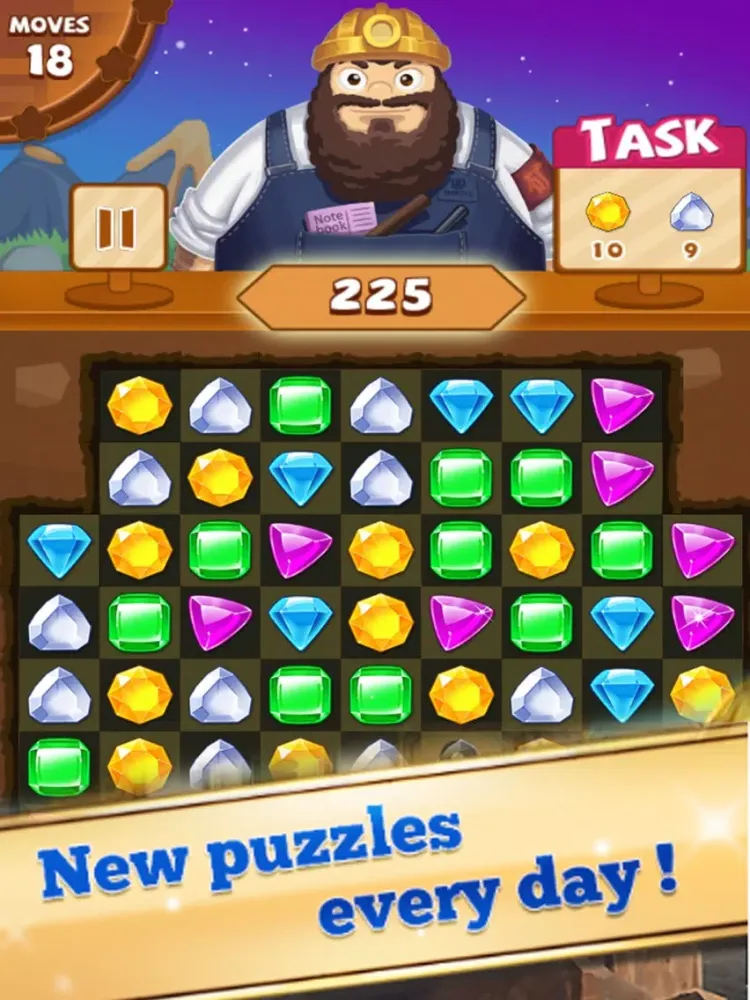 Jewel Deluxe Hunter 2017 iPad  스크린샷