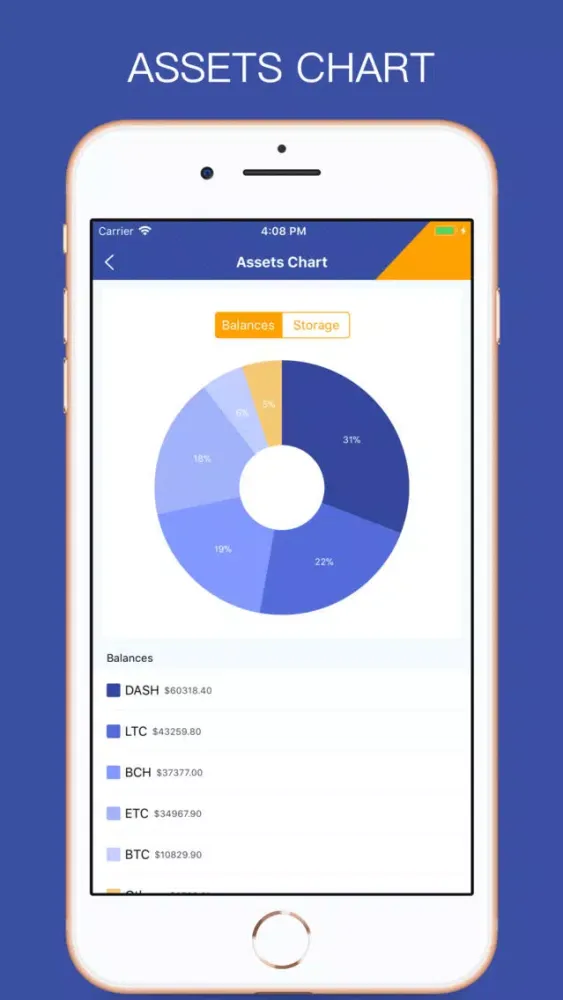 Screenshot di MyCoin-BTC ETH Accounting App