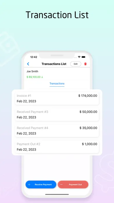 Captures d'écran de Quick Invoice Generator