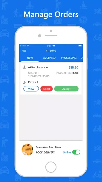 Ảnh chụp màn hình của Task Now Store