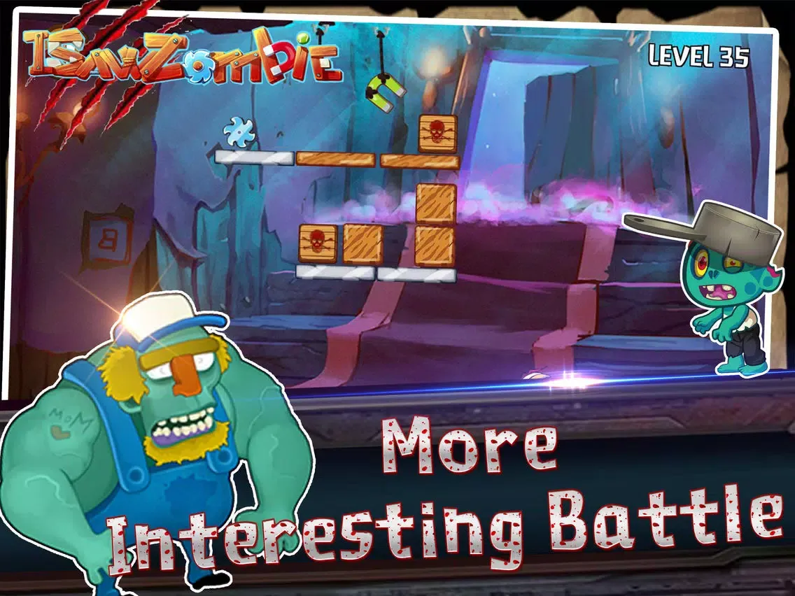 Tangkapan skrin Zombie Blast Wood Puzzle Games iPad 
