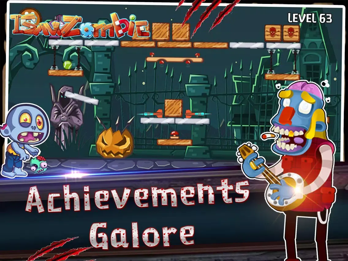 Tangkapan skrin Zombie Blast Wood Puzzle Games iPad 
