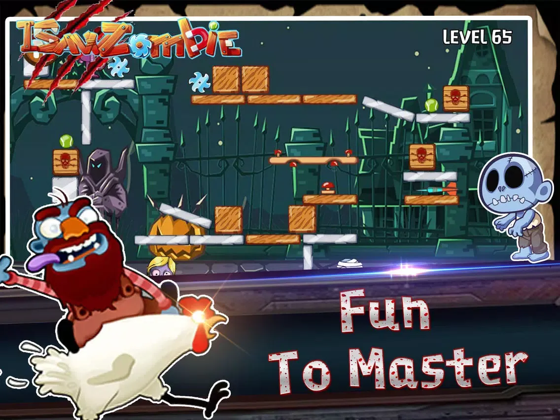 Tangkapan skrin Zombie Blast Wood Puzzle Games iPad 