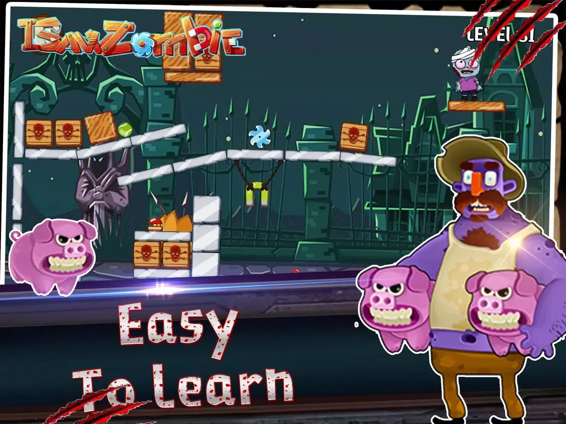 Tangkapan skrin Zombie Blast Wood Puzzle Games iPad 