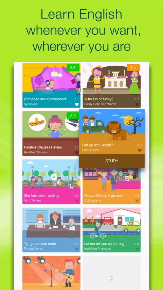 Capturas de pantalla de Advanced English Course