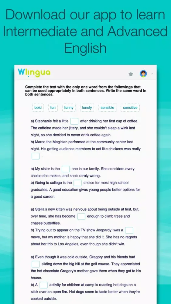 Capturas de pantalla de Advanced English Course