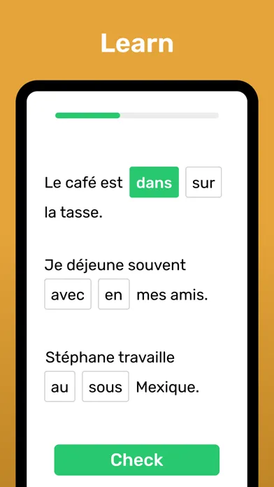 ภาพหน้าจอของ Wlingua - Learn French