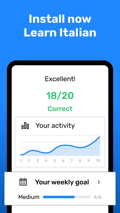 Wlingua - Learn Italian স্ক্রিনশট