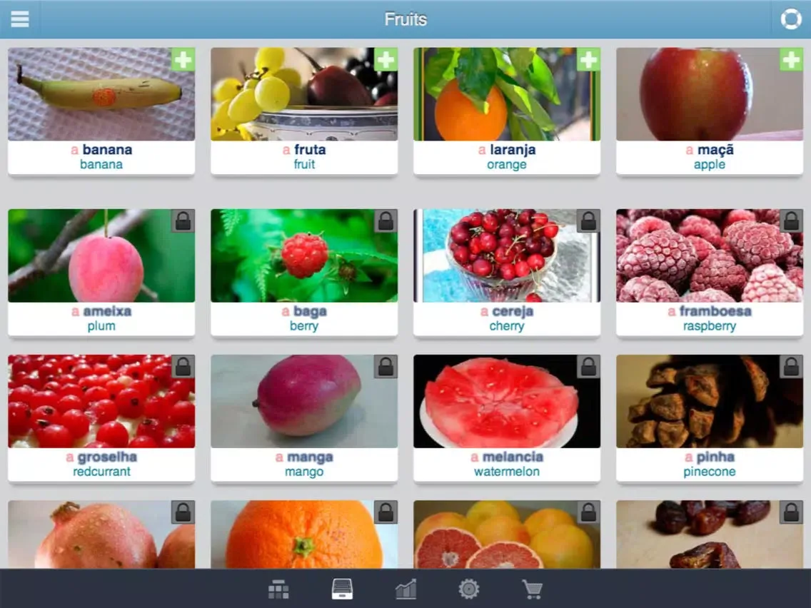 Captures d'écran de Learn Portuguese - 3,400 words iPad 
