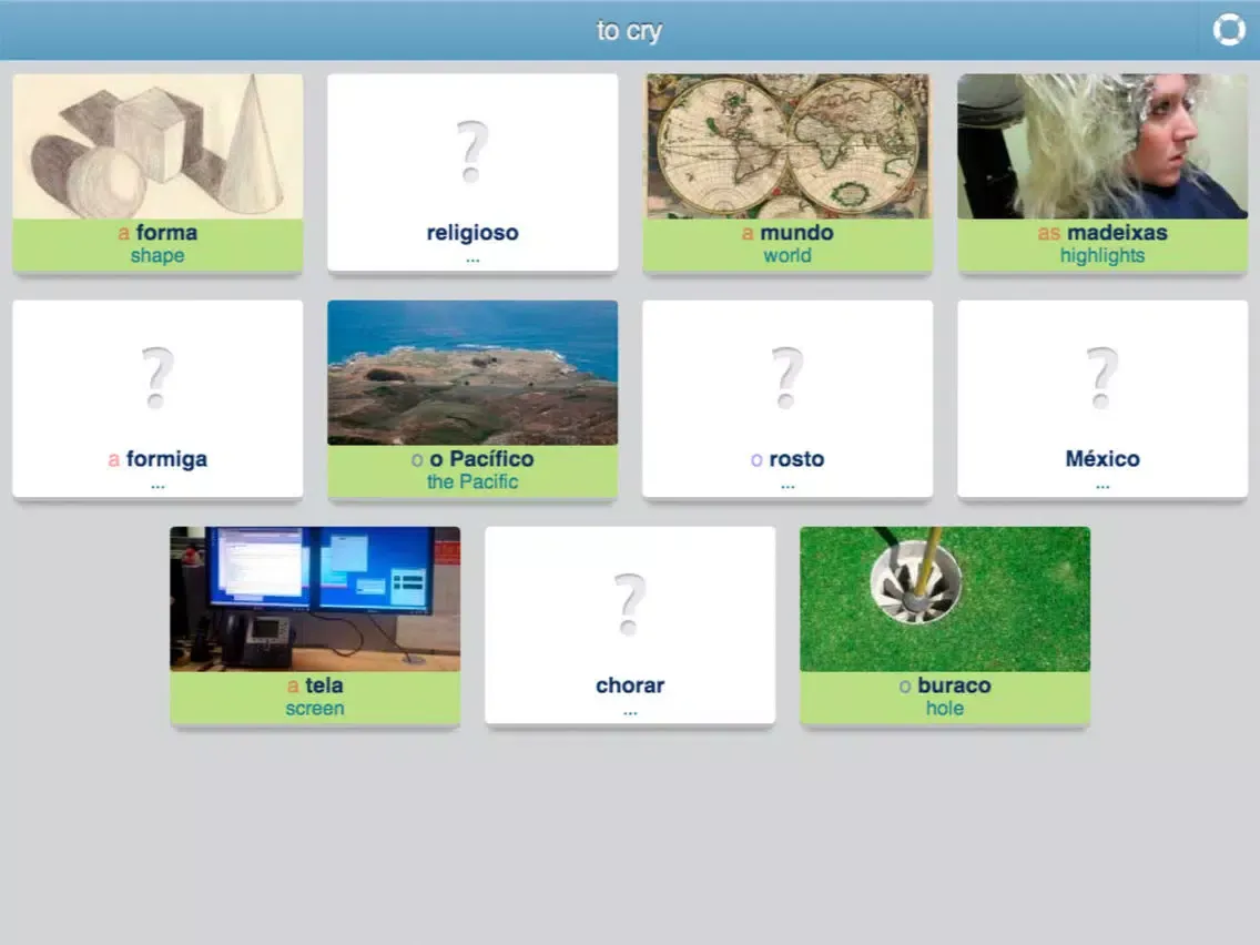 Captures d'écran de Learn Portuguese - 3,400 words iPad 