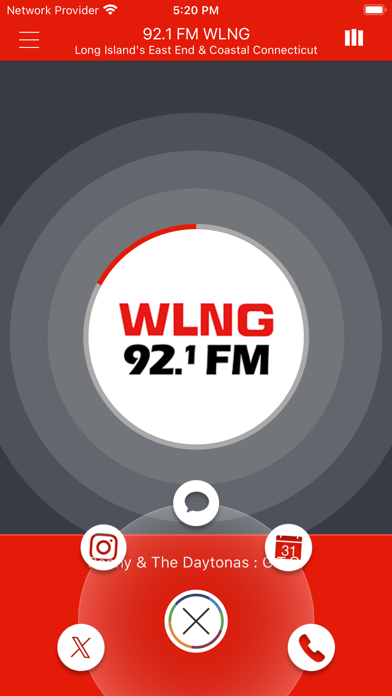 Capturas de pantalla de 92.1 FM WLNG