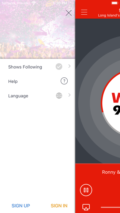 Capturas de pantalla de 92.1 FM WLNG