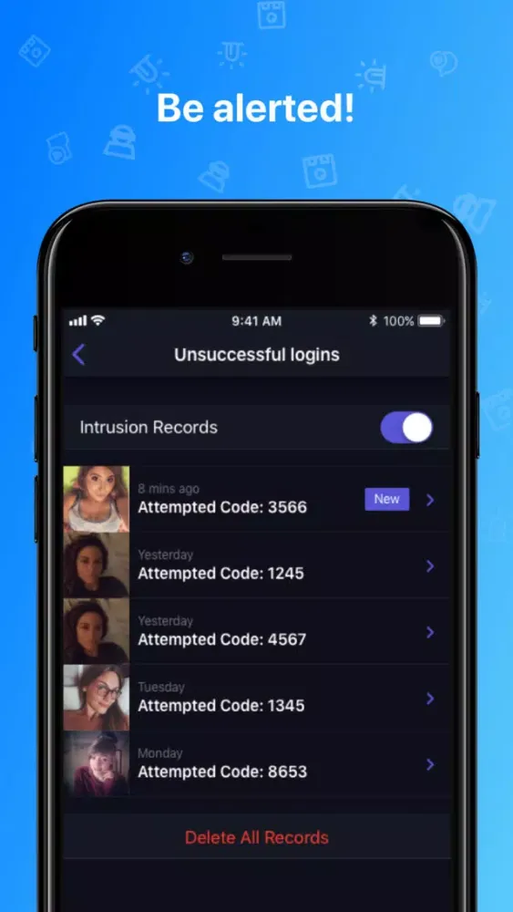 Tangkapan layar DataSafe Plus