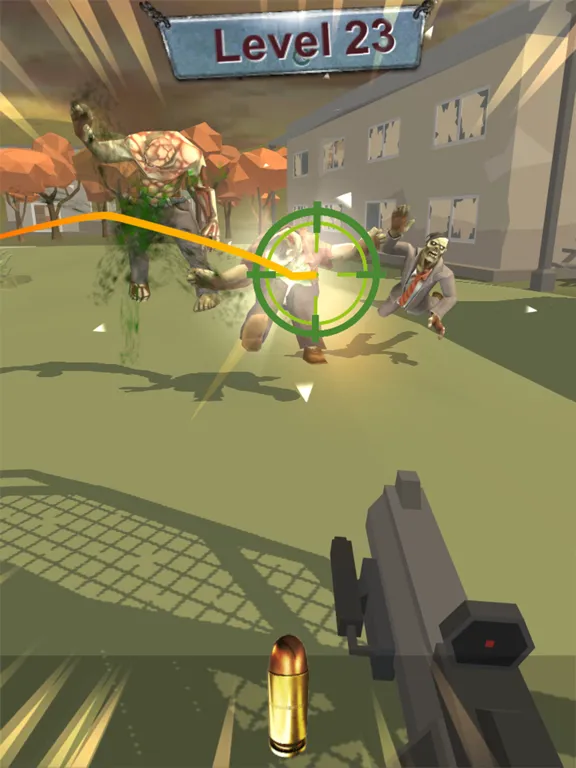 Zombie & Shooter：Shooting Game iPad  스크린샷