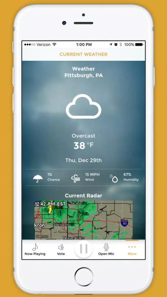 Capturas de tela do WLTJ - Q929FM Pittsburgh