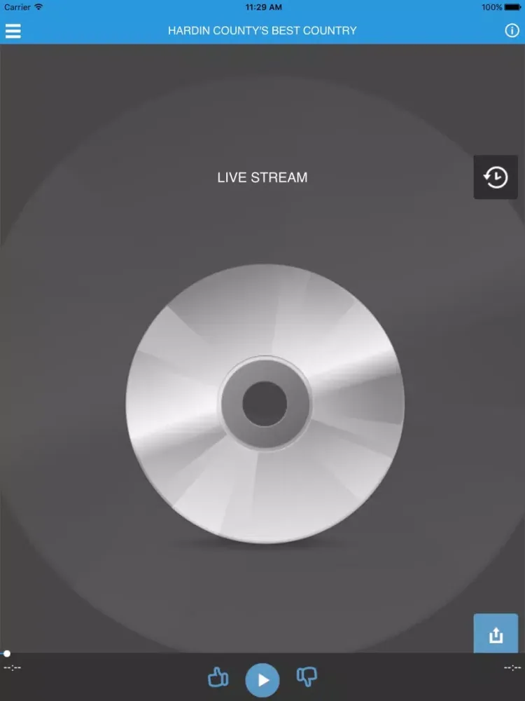 BIG CAT 105.5 WLVK RADIO iPad  스크린샷