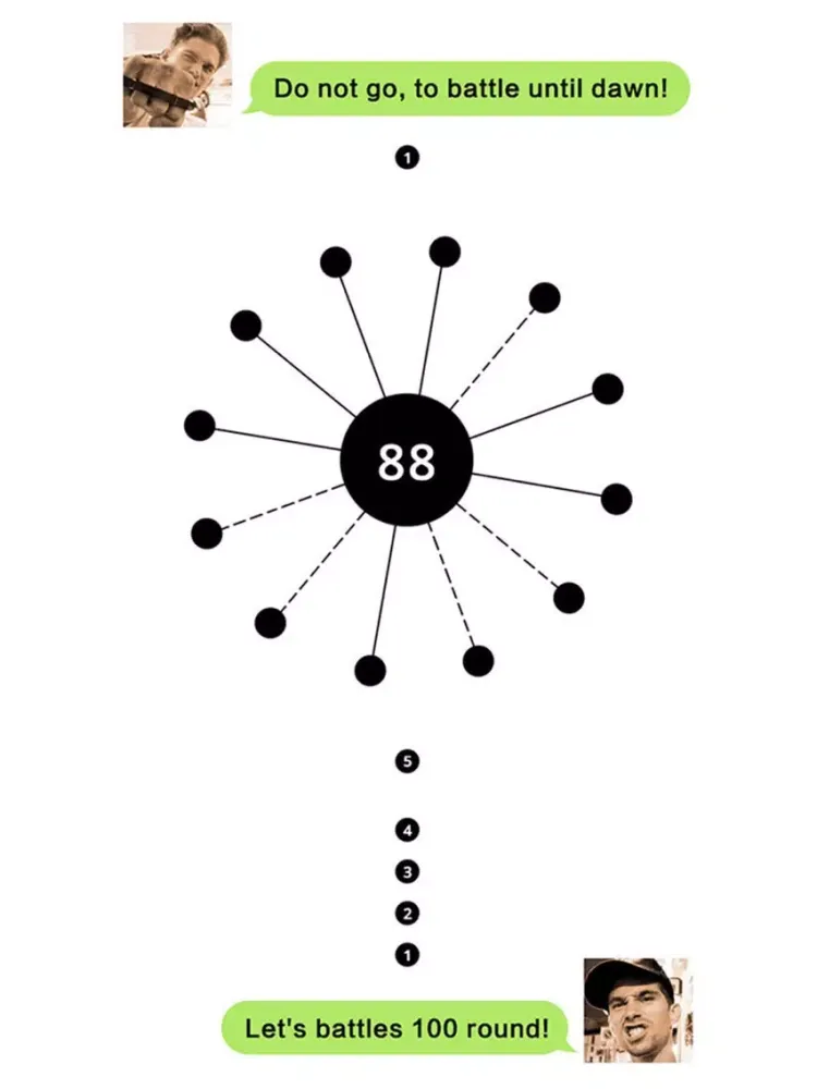 Ảnh chụp màn hình của The Pins, MultiPlayer (1v1 online) iPad 