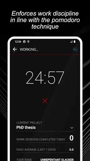 Скриншоты Productivity Challenge Timer