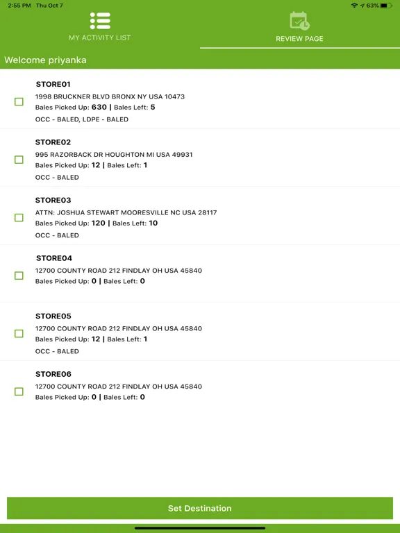 Zrzuty ekranu WM Bale Route iPad 
