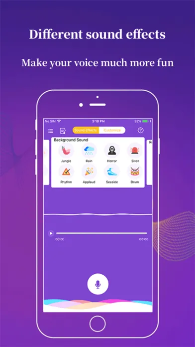 Capturas de tela do Voice Changer – Sound Effects